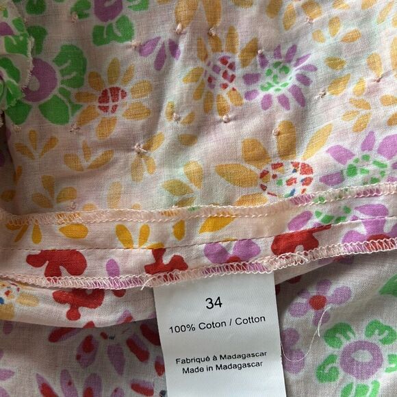 Sonia by Sonia Rykiel Textured Floral Blouse Vintage - Picture 13 of 16